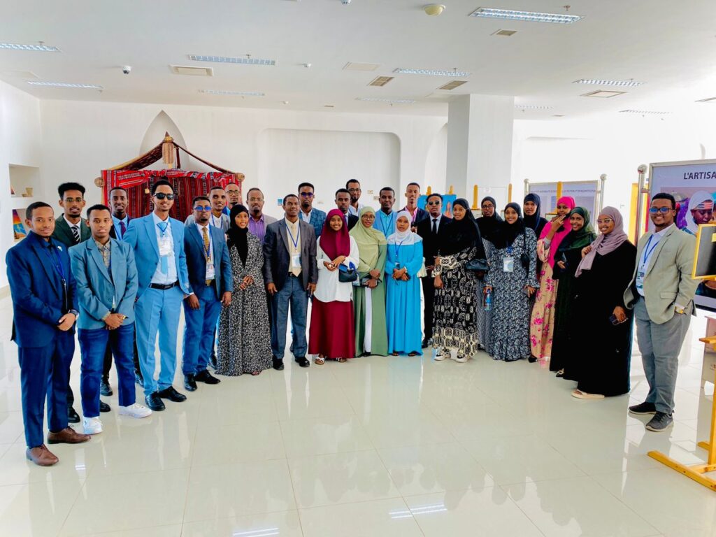 Interns  (2023) At Djibouti National library